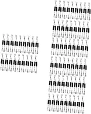ABOOFAN 4sets Microwave Oven Diodes High Voltage Replacement Parts Universal Diode for Repair 10pcs*4