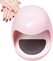 Small UV Nail Lamp, Mini Gel Nail Lamp - Nail UV Light Small UV LED Nail Curing Lamp Gel Nail Dryer | Single Finger Nail Polish Lamp, USB Charging Nail Art UV Light, Gel Polish, Builder Nail Gel