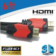 Ultra Flexible 6FT HDMI Cable 4K 1080P HD for Ethernet Audio/Video Return ARC