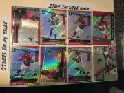 2019 unparalleled rookie flight rc refractor qadree ollison falcons free ship