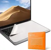 Uppercase GhostBlanket Screen Keyboard Imprint Protection Microfiber Liner and Cleaning Cloth 15" Compatible with MacBook Pro 15" and 16"