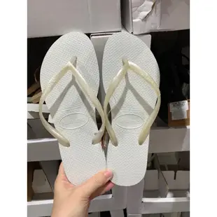 Havaianas哈瓦仕珠光帶女夾腳拖鞋 巴西尺寸37/38-39/40 好市多代購