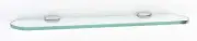 Alno A6650-18-PC Royale Bath 18" Glass Shelf w/Brackets Polished Chrome