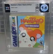 Nintendo Game Boy Color GBC - Hamtaro Ham Hams Unite! - Sealed Graded WATA 9.8