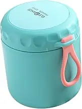 KICHOUSE Portable Insulated Food Soup Cup Double Thermal Container with Lid Scald Design for School Work Camping and Travel