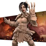 Bullet Hell, Hero Assassin | TABLETOP SCALE | D&D TTRPG Miniature | Bite the Bul