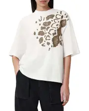 Allsaints Flow Embellsihed Amelie Tee