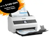 Epson WorkForce DS-970 High Speed Duplex Sheet-Feed Document Scanner with ADF