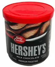 Betty Crocker Hershey's Milk Chocolate Premium Frosting 16 oz