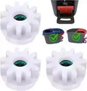 3 Pcs Easy Mop Pedal Broom Spin Replacement One Way Clutch Bearing Bucket Gea...