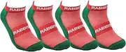 [NRL] South Sydney Rabbitohs High Performance Ankle Supporter Socks 4 pair | National Rugby League | Men's Sizes