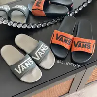 在飛比找蝦皮購物優惠--ESL- 現貨 VANS 月石灰 橘色 黑 灰 拖鞋 戶外