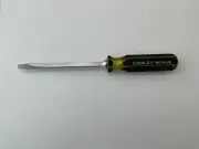 Vintage STANLEY 100 Plus 5/16"x6" Sq. Blade Flat Tip Screwdriver 66-176 USA NOS