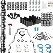 Sloppy Stage 2 Camshaft Kit with Lifter Pushrods Set, Compatible with 1997-2007 GM Chevy LS1 4.8 5.3 5.7 6.0 6.2 V8 LSX Engine, Replaces# E1840P E-1840-P PAC-1218 HL2148S PR-15740S