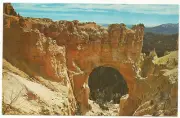 Natural Bridge, Bryce Canyon National Park, Utah, c1950's Unused Postcard