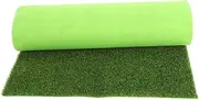 Artificial Grass Mat Faux Green Turf for Wall Decoration Durable Weather Resistant Fake Grass Rug for Miniature Ornaments DIY Craft Projects