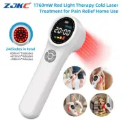 1760mW Cold Laser Light Therapy Red Infrared Treatment Deivce for Pain Relief