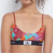 Calvin Klein Eco Unlined Bralette size LARGE New