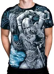 [Aquila] Viking Attack - Mens T-Shirt Black