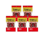 Tengu Beef Jerky Thinly Sliced 93g x 5Bags & Hot Flavor x 5Bags Set Snacks Japan