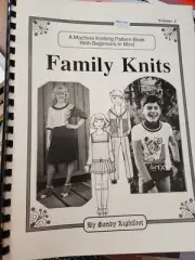 Family Knits Machine Knitting Book Vol 2 by Sandy Lightfoot