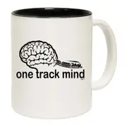 One Track Mind Trains Mug Cup