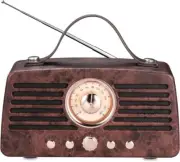 Portable Retro Bluetooth Speaker, FM Radio, Vintage Style Wireless Speaker, Ster