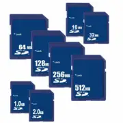 16MB 64MB 128MB 256MB 512MB 1GB 2GB SD Secure Digital Flash Memory Card Mobile