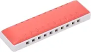 Daseeme Harmonica Diatonic Blues Harmonica 10 Holes Blues Harp Mouth Organ Harmonica Resin Shell for Kids Adults and Beginners