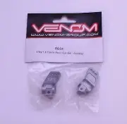Venom Gambler 1:10 RC Short Course Truck SCT Alloy 1.5 Toe In Rear Hub Set 8634