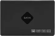 XUMIUZIY Multimedia Hard Disk Player, 2.5 Inch Full HD Hard Disk Player Image Video 120G Memory (AU Plug)