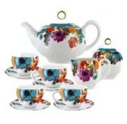 Luxury Floral Meadow Joy Tea Set By Grace’s Teaware