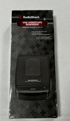NEW Radio Shack VHS Videotape Cassette VCR Tape Rewinder 4400314