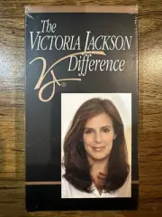 The Victoria Jackson Difference VHS Makeup Tutorial Educational 1999 New SEALED