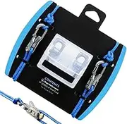 Cord and Rope Tightening and Cinching Tool, Heavy-Duty Tie Down Cord Cargo Tightening Rope, Multipurpose Moving Cargo String, Portable Non-Slip Working Gear for Camping Boating