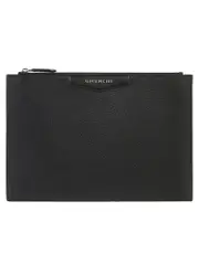 Givenchy Medium Pouch Antigona in Black Grained Leather