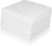 Luxshiny 300Pcs Lint Cleaning Cloths Static Dust Wipes for Industrial Medical Woodworking Makeup and Staining Use Lightweight Portable White