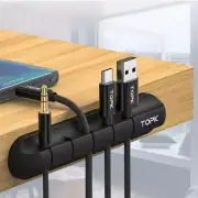 Desktop Tidy Management Cable Organizer For Cable, Mouse and Headphone Wires