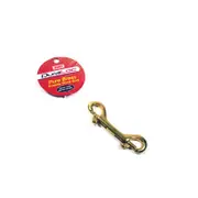 Dura Loc 15 x 90mm Brass Double End Snap Hook