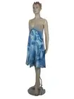 NWT MISSONI "IRMA" SHIFON SIGNED DRESS 40 ORANGE LABEL - RUNWAY, ITALY MADE