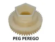 Upgraded Gear for Motor Adapter Peg Perego Gaucho Corral Ranger Polaris T-Rex