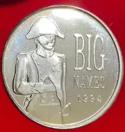 ORDER OF INCA 1994~.999 Silver Mardi Gras Doubloon~BIG NAMES~ Mobile ,Al.