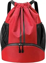 Ronyme Drawstring Bag for Gym with Shoe Storage And Lightweight Design for Pool And Beach