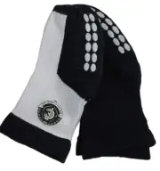 Carlton Blues Official AFL Baby Infant Non-Slip Crew Socks 2 pack Team Colours