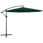 Cantilever Umbrella 3.5 m Green