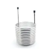 QiiMii Stainless Steel 304 Condensing Coil - 9" x 9" x 15" - 1/4" FNPT