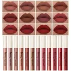 24 Colors Matte Lipstick Glaze Matte Liquid Lipstick Colourless Lip Gloss 2 GXJ