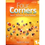 FOUR CORNERS STUDENT'S BOOK 1A 有CD 有劃記