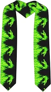 [EdWal] Chinese Dragon print Graduation Stole and Sash Class for Unisex Adult Honor Stole Honor Stole of 2025