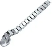 130x6.8x3.5cm Cable Management Spine Flexible Cable Organiser Cable Cover Protector for Under-desk Cable Management in Silver, Square